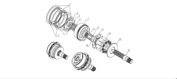 Kawasaki Pump M2X210 Series